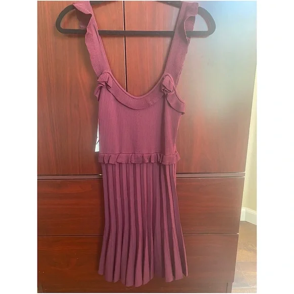 strapless open back dress D'Artemide Chloe Dress - Lilac
